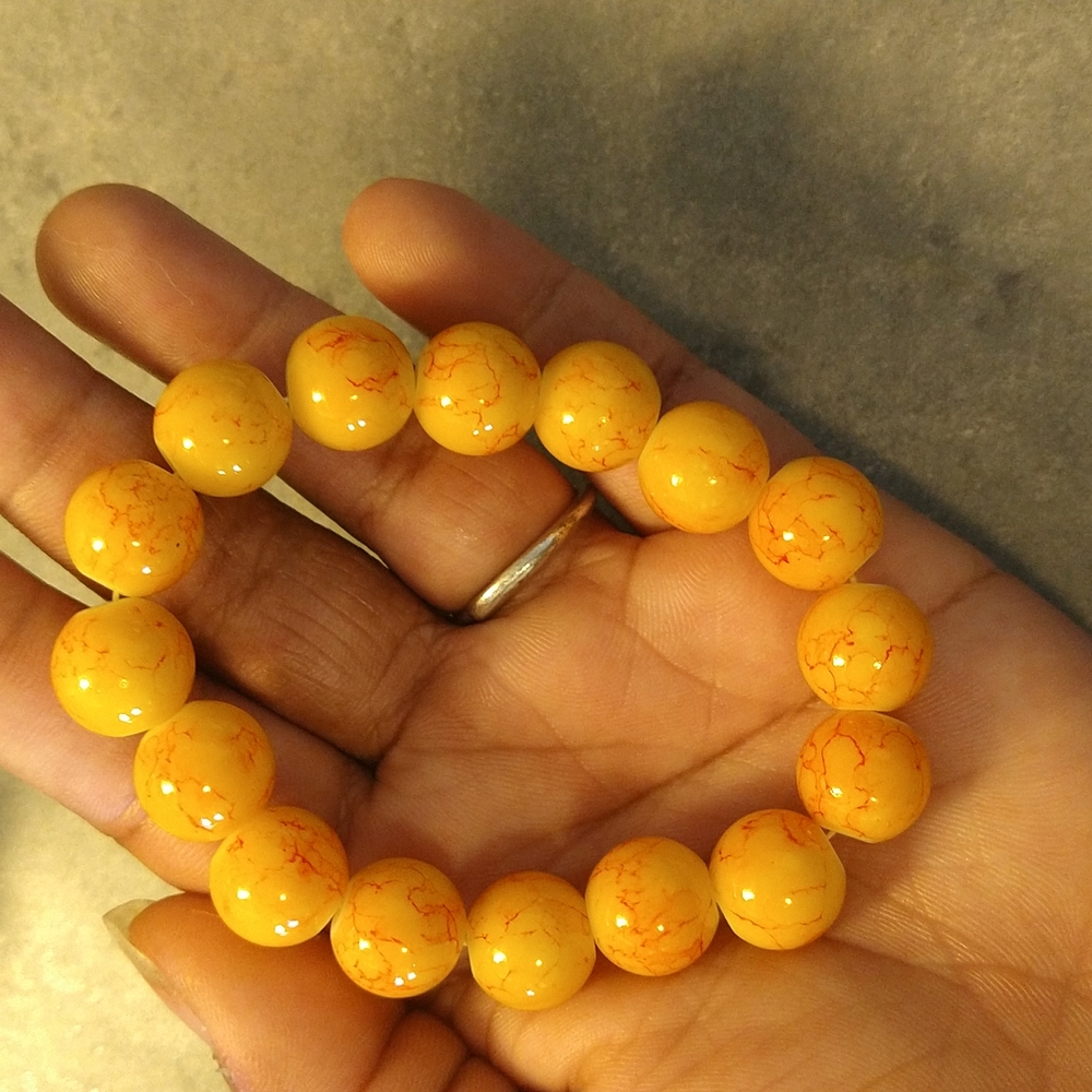 Lucky glass bracelet